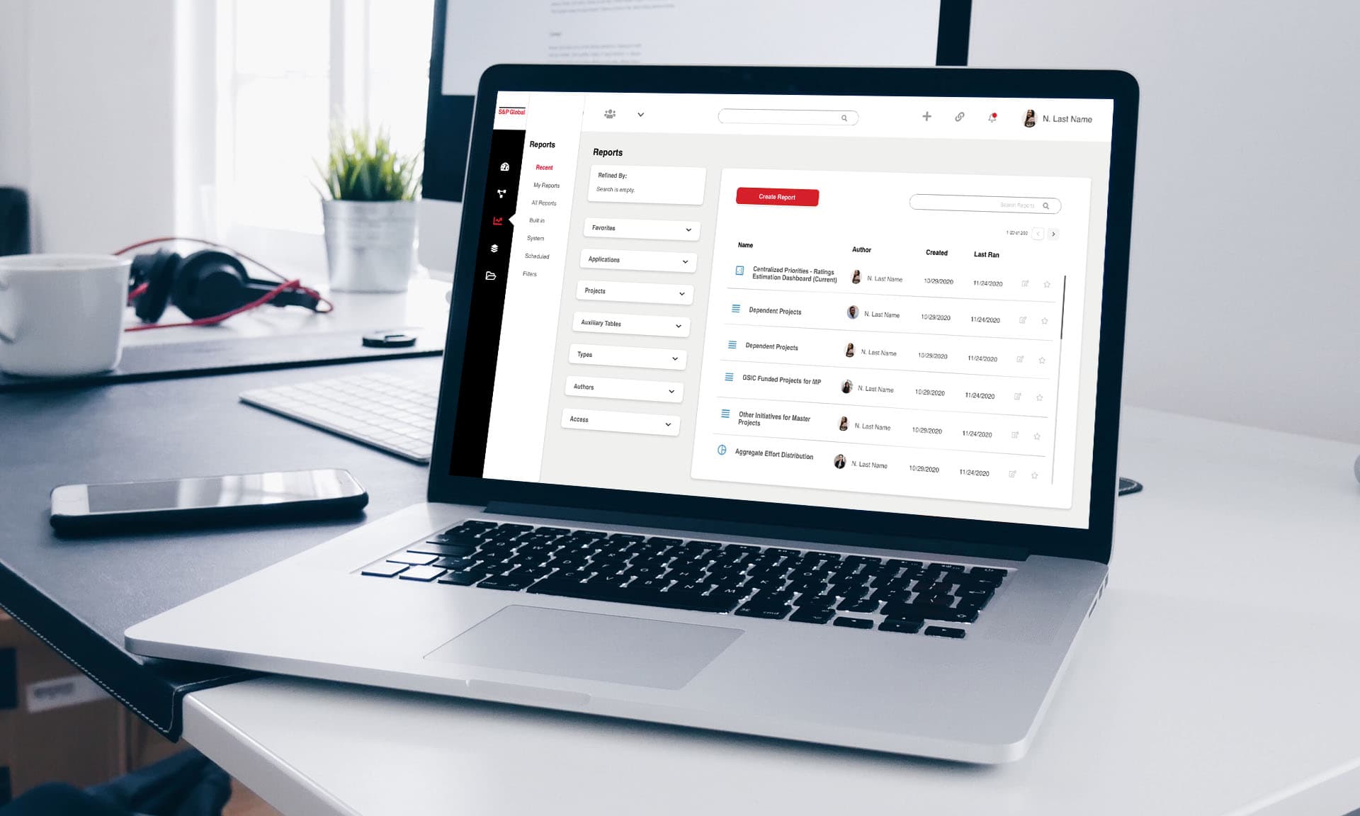 Enterprise Reporting Platform